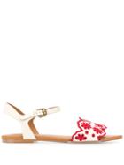 See By Chloé Broderie Anglaise Sandals - White