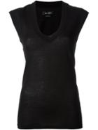 Isabel Marant 'shana' Top, Women's, Size: 38, Black, Cotton/polyamide