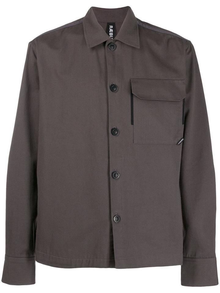 Raeburn Chest Pocket Shirt Jacket - Grey