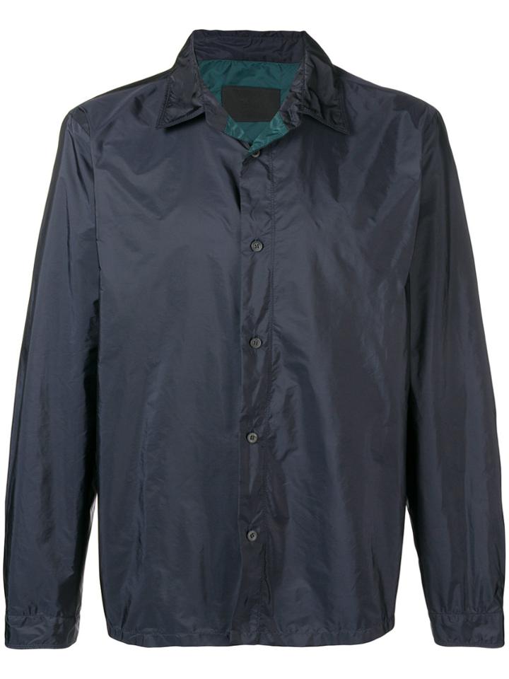 Prada Loose Fit Overshirt - Blue