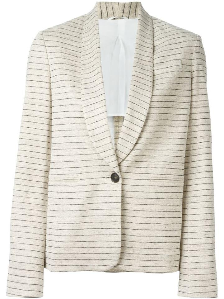 Brunello Cucinelli Stripe Boxy Blazer