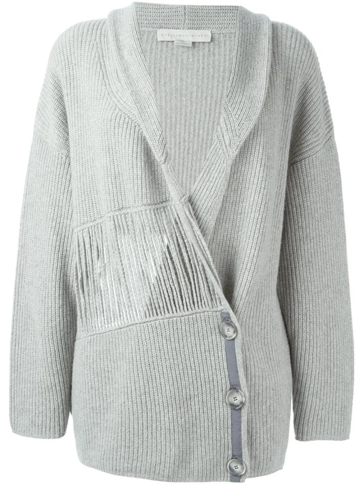 Stella Mccartney Frayed Panel Cardigan