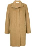 Roarguns Band Collar Jacket - Brown