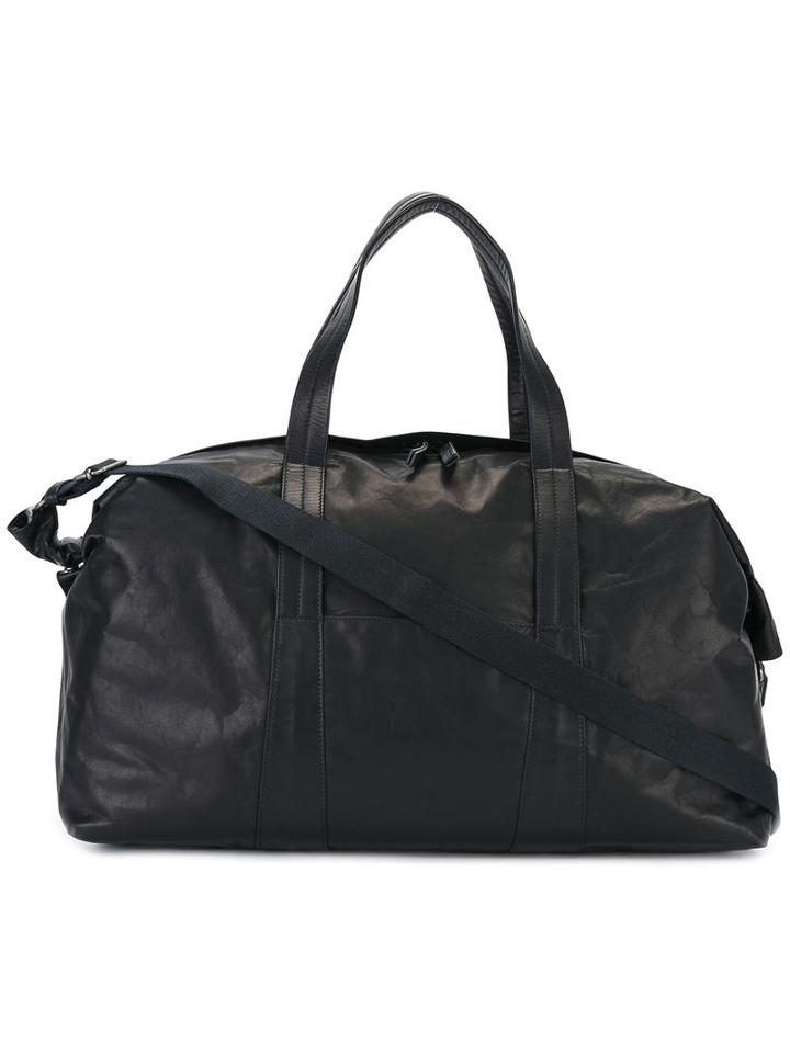 Maison Margiela Medium Holdall, Men's, Black, Calf Leather