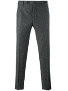 Pt01 Slim-fit Trousers, Men's, Size: 48, Grey, Virgin Wool