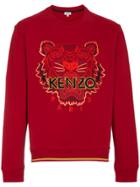 Kenzo Red Chinese Ny Capsule Collection Tiger Sweatshirt
