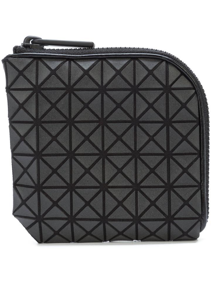 Bao Bao Issey Miyake Geometric Zip Wallet - Black