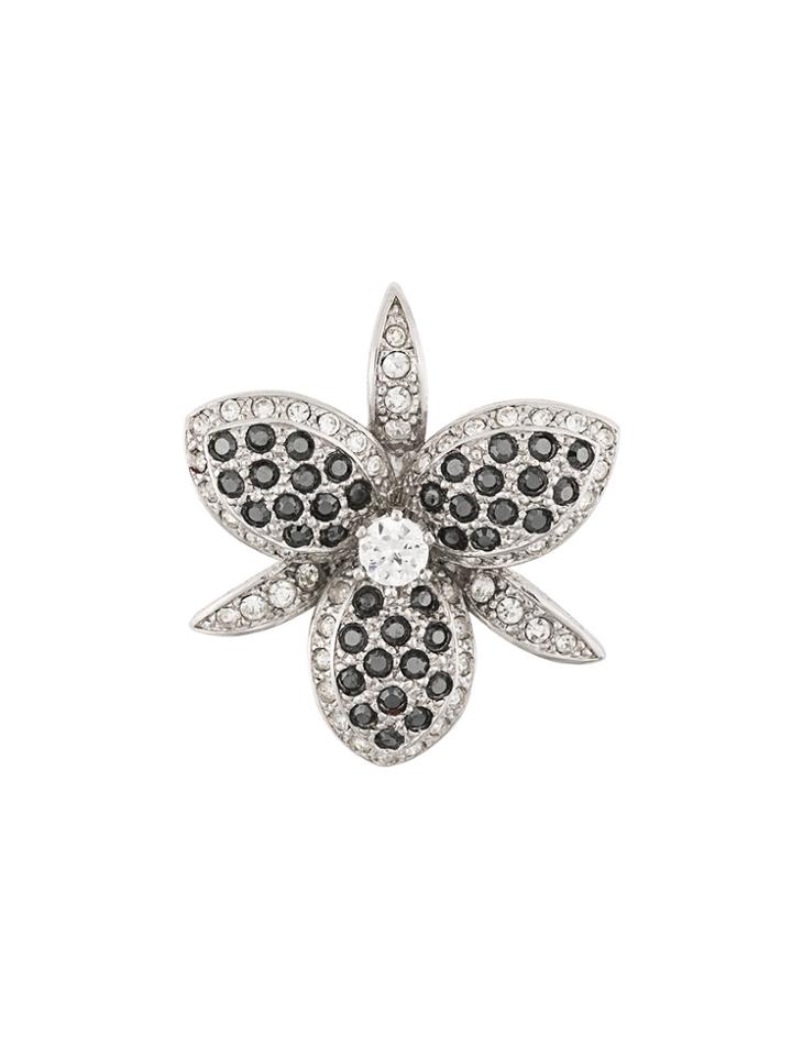 Susan Caplan Vintage 1960s Vintage Ciro Swarovski Crystal Brooch -