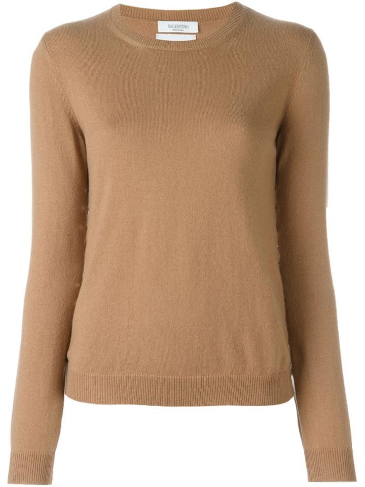 Valentino 'rockstud' Jumper, Women's, Size: Medium, Nude/neutrals, Cashmere