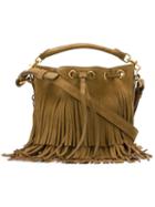 Saint Laurent Small 'emmanuelle' Bucket Bag, Women's, Brown, Suede