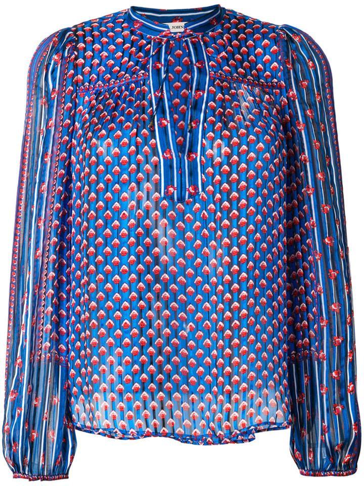 Ulla Johnson Constanse Blouse - Blue