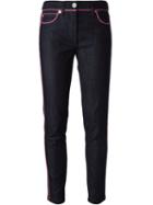 Moschino Slim Fit Jeans, Women's, Size: 44, Blue, Cotton/other Fibres