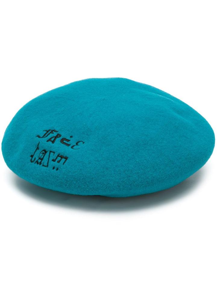Facetasm Logo Beanie Hat - Blue