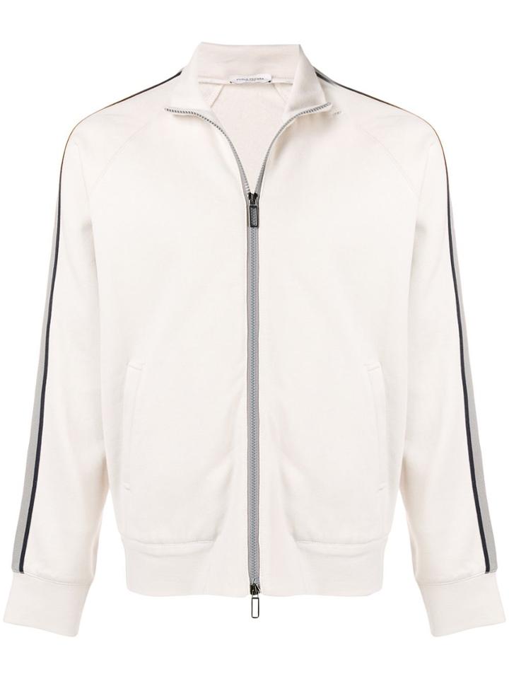 Paolo Pecora Zipped Sweatshirt - White
