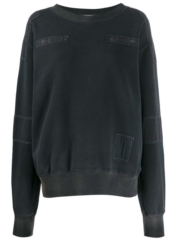 Ambush Patchwork Sweatshirt - Black