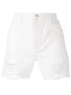 J Brand - Ivy Denim Shorts - Women - Cotton - 25, White, Cotton