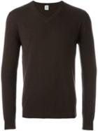 Eleventy V-neck Sweater, Men's, Size: Xxl, Brown, Cashmere