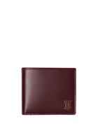 Burberry Monogram Motif Leather International Bifold Wallet - Red
