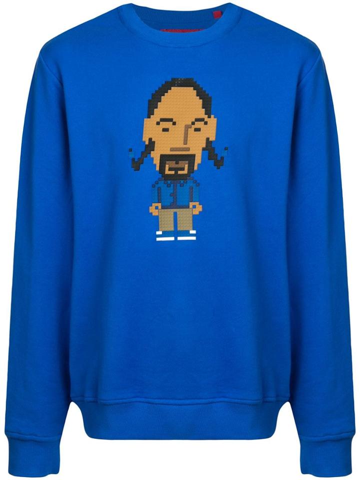 Mostly Heard Rarely Seen 8-bit Foshizz Sweatshirt - Blue