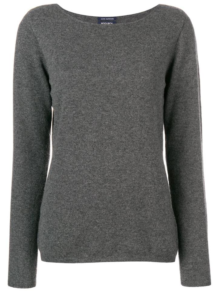 Woolrich Square Neck Sweater - Grey