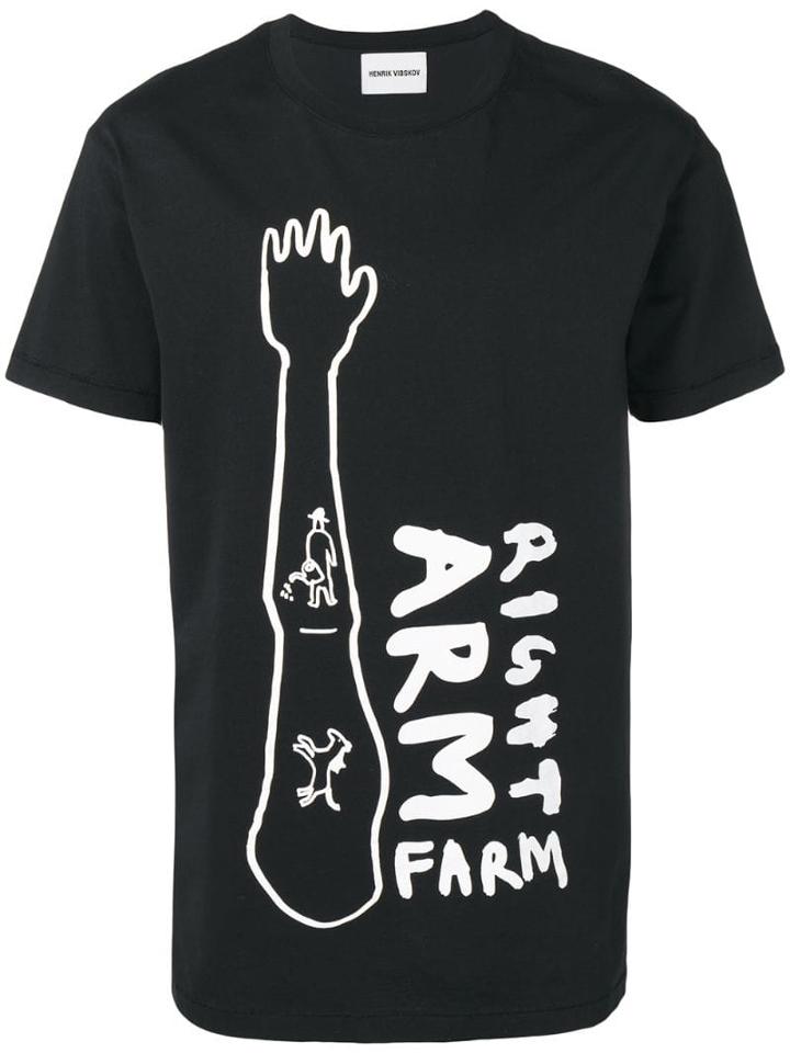 Henrik Vibskov 'right Arm Farm' T-shirt - Blue
