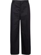 Astraet Wide Leg Trousers, Women's, Size: 0, Blue, Cotton/polyester/polyurethane