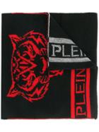 Plein Sport Logo Stitch Scarf - Black