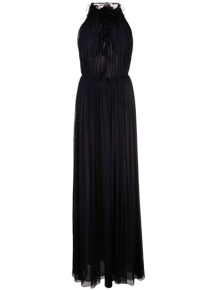 Jason Wu Collection Ribbed Evening Dress - Black