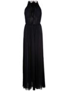 Jason Wu Collection Ribbed Evening Dress - Black