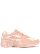 Fila Paneled Sneakers - Pink