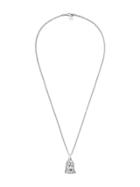 Gucci Guccighost Necklace In Silver - Metallic