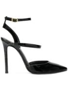 Marc Ellis Strappy Pointed Pumps - Black