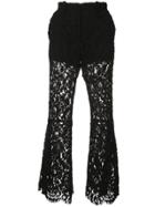 Proenza Schouler Lace Trousers - Red