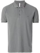 Sun 68 Classic Style Polo Shirt - Grey