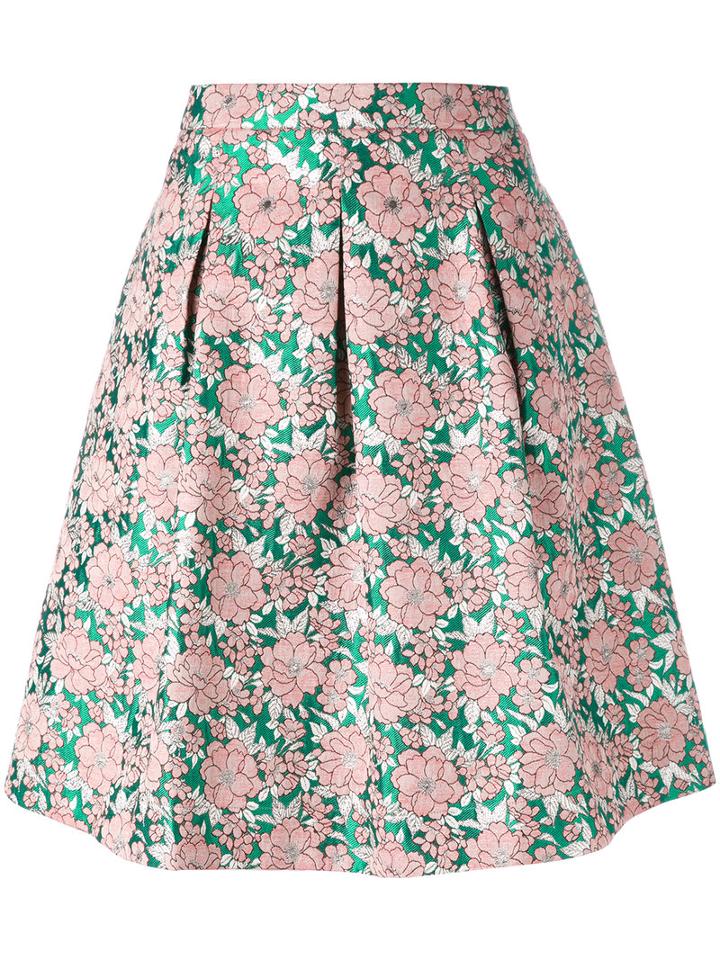 Essentiel Antwerp Nuice Skirt, Women's, Size: 38, Green, Cotton/polyester/acrylic/viscose