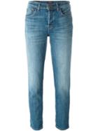J Brand Cropped Jeans, Women's, Size: 28, Blue, Cotton/polyurethane