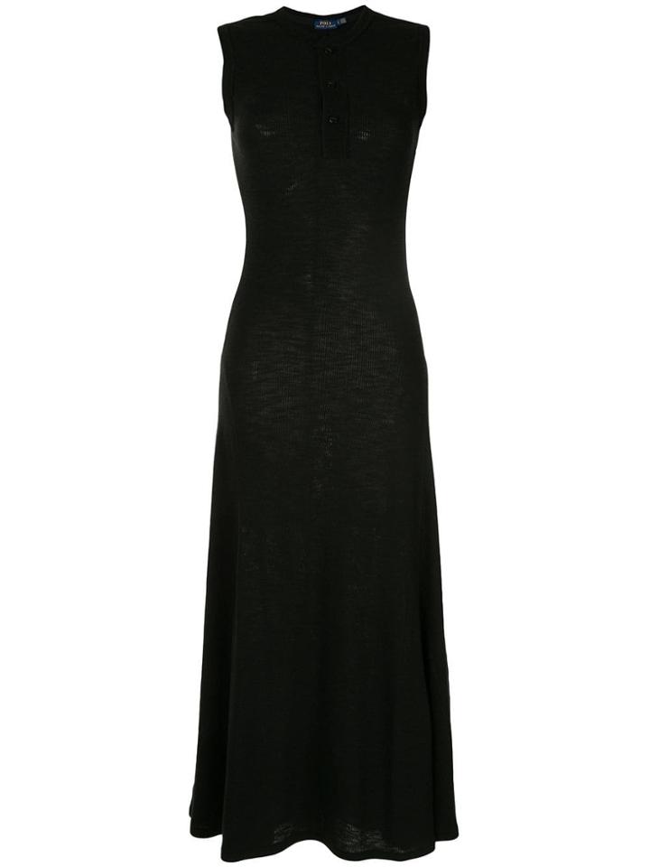 Polo Ralph Lauren Piqué Polo Dress - Black