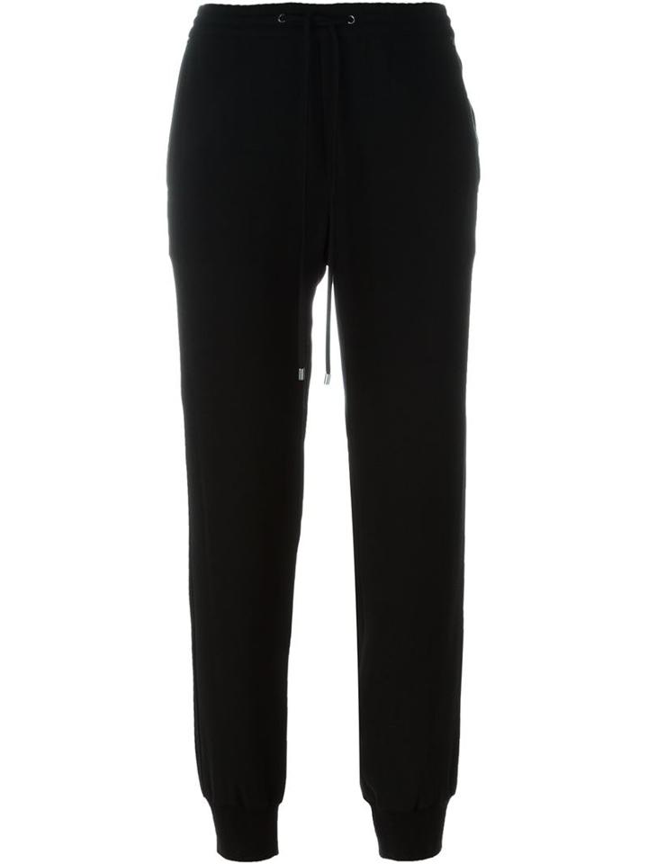Vince Leather Trim Track Pants