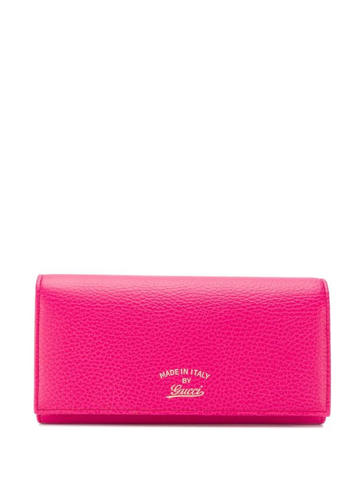 Gucci Flap Wallet - Pink