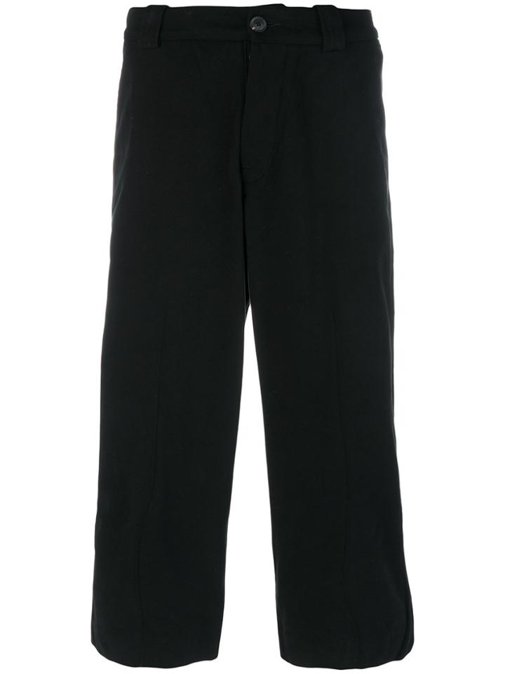 Levi's: Made & Crafted Cropped Trousers - Blue