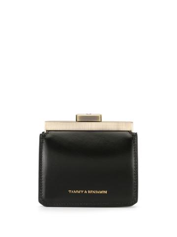 Tammy & Benjamin Embossed Purse - Black