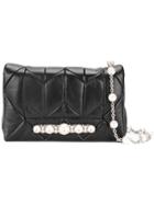 Miu Miu Studded Clutch Bag - Black