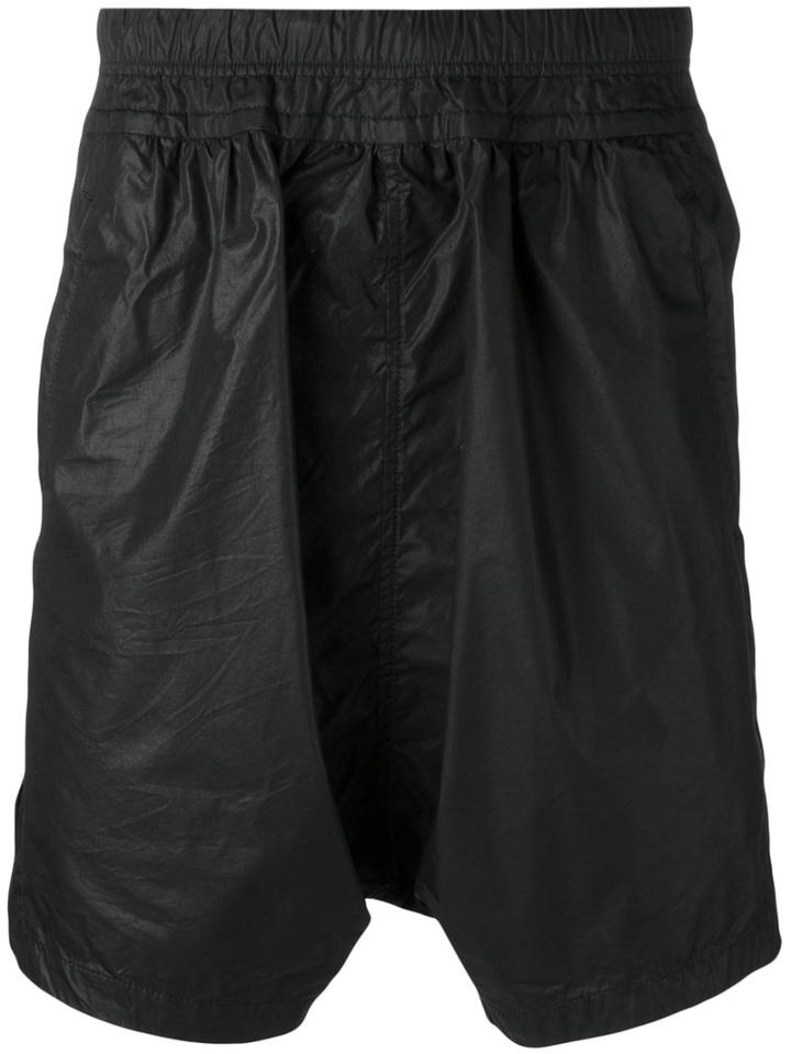 Julius Elasticated Waist Shorts, Men's, Size: 3, Black, Cotton/nylon