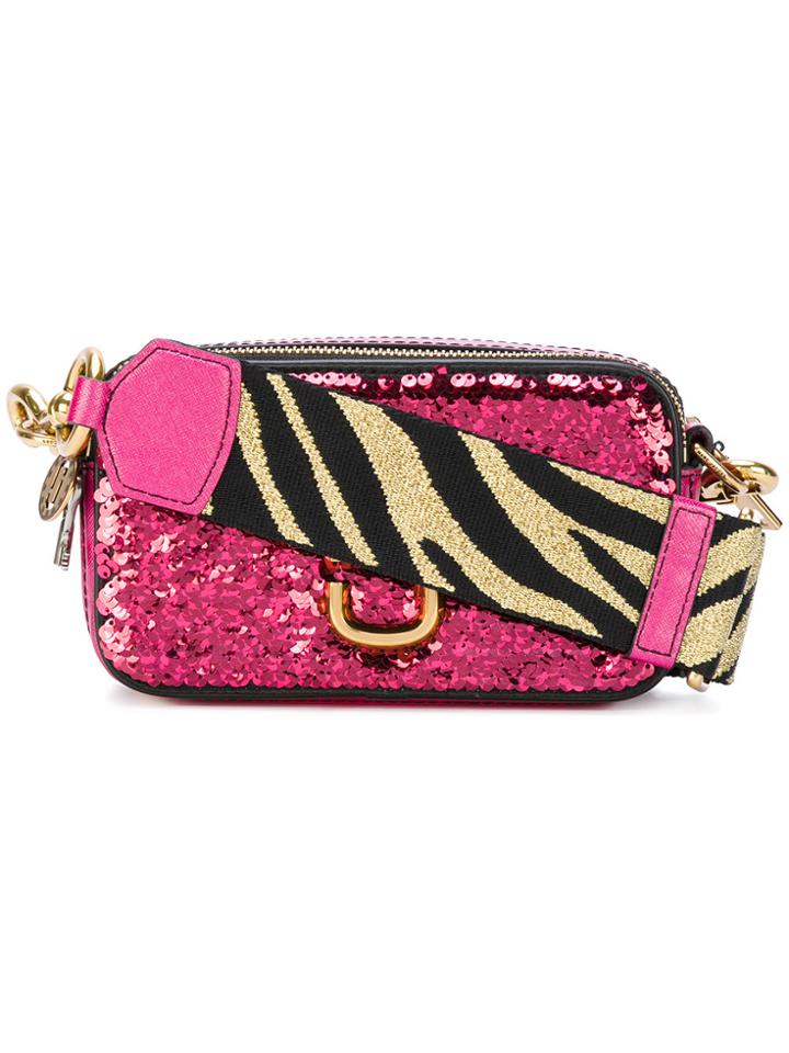 Marc Jacobs Snapshot Small Camera Bag - Pink & Purple