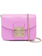 Furla Metropolis Mini Crossbody Bag - Pink & Purple