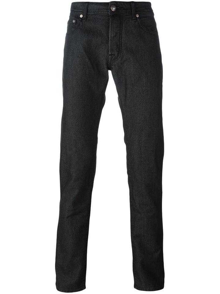 Jacob Cohen 'comfort' Slim Fit Jeans, Men's, Size: 32, Black, Cotton/polyester/spandex/elastane