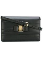 Salvatore Ferragamo 'vara' Shoulder Bag, Women's, Black, Leather