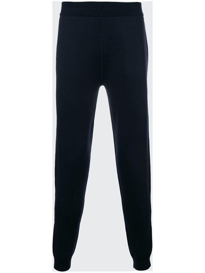 Z Zegna Knitted Track Pants - Blue