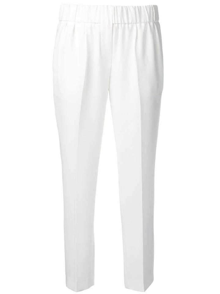Sly010 Elasticated Waist Trousers - White