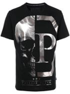 Philipp Plein - Skull Logo Printed T-shirt - Men - Cotton - S, Black, Cotton